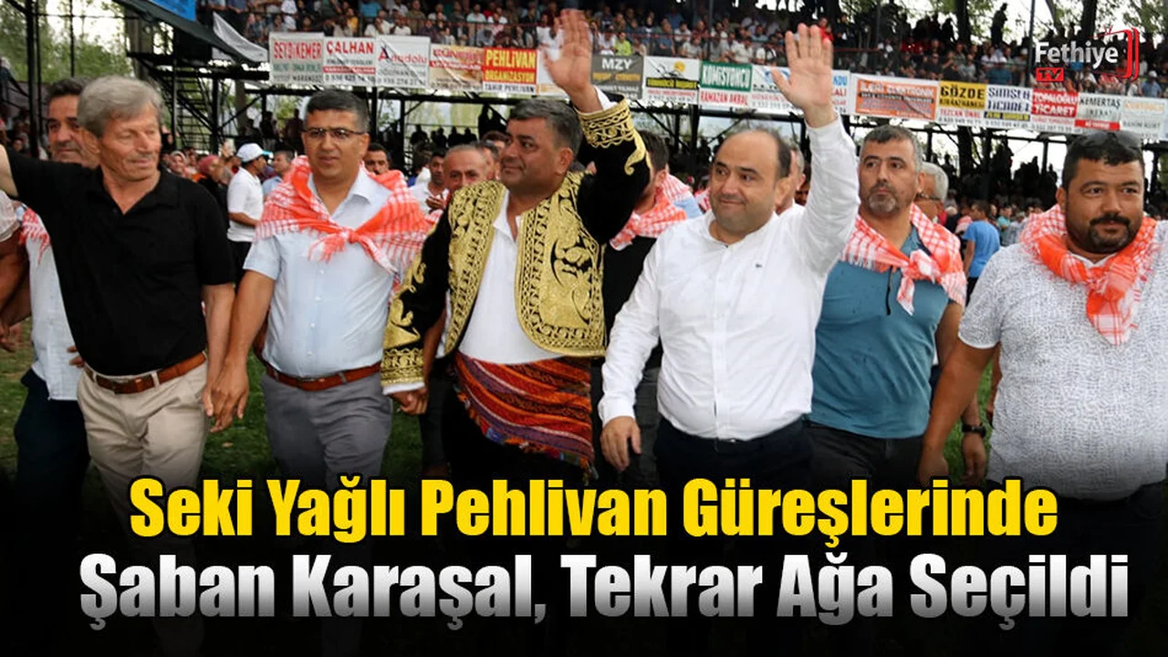 Seki Yağlı Güreşleri'nde Şaban Karaşal, Tekrar Ağa Seçildi