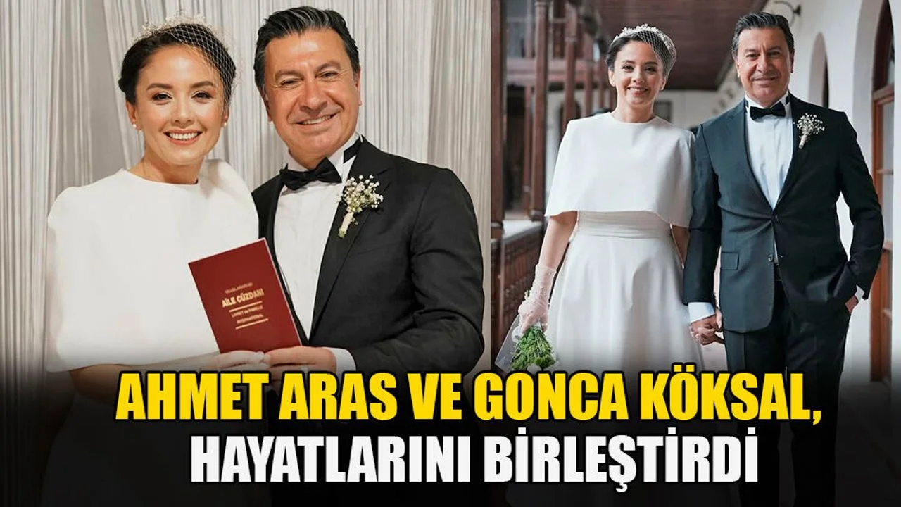 Ahmet Aras Ve Gonca Köksal, Hayatlarını Birleştirdi