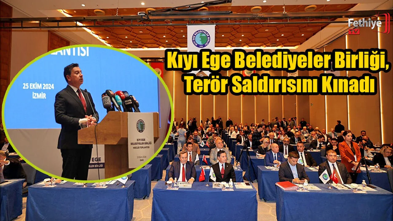 Kıyı Ege Belediyeler Birliği, Terör Saldırısını Kınadı