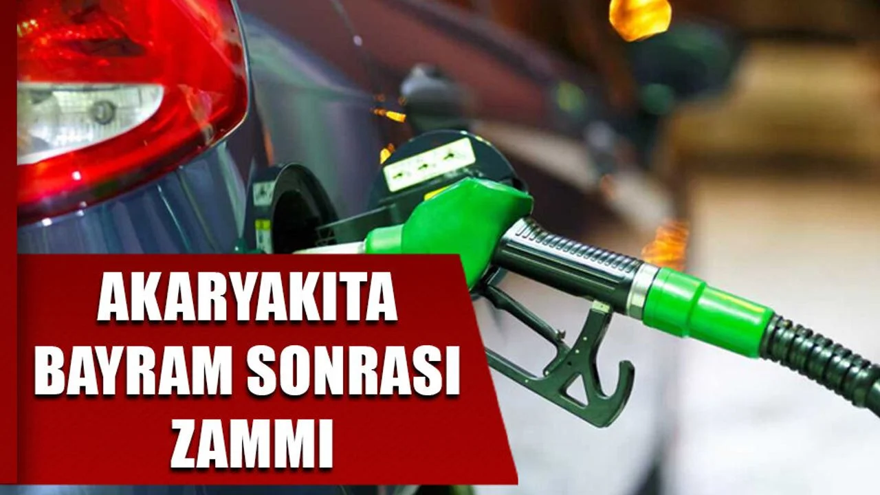 Akaryakıta Bayram Sonrası Zammı