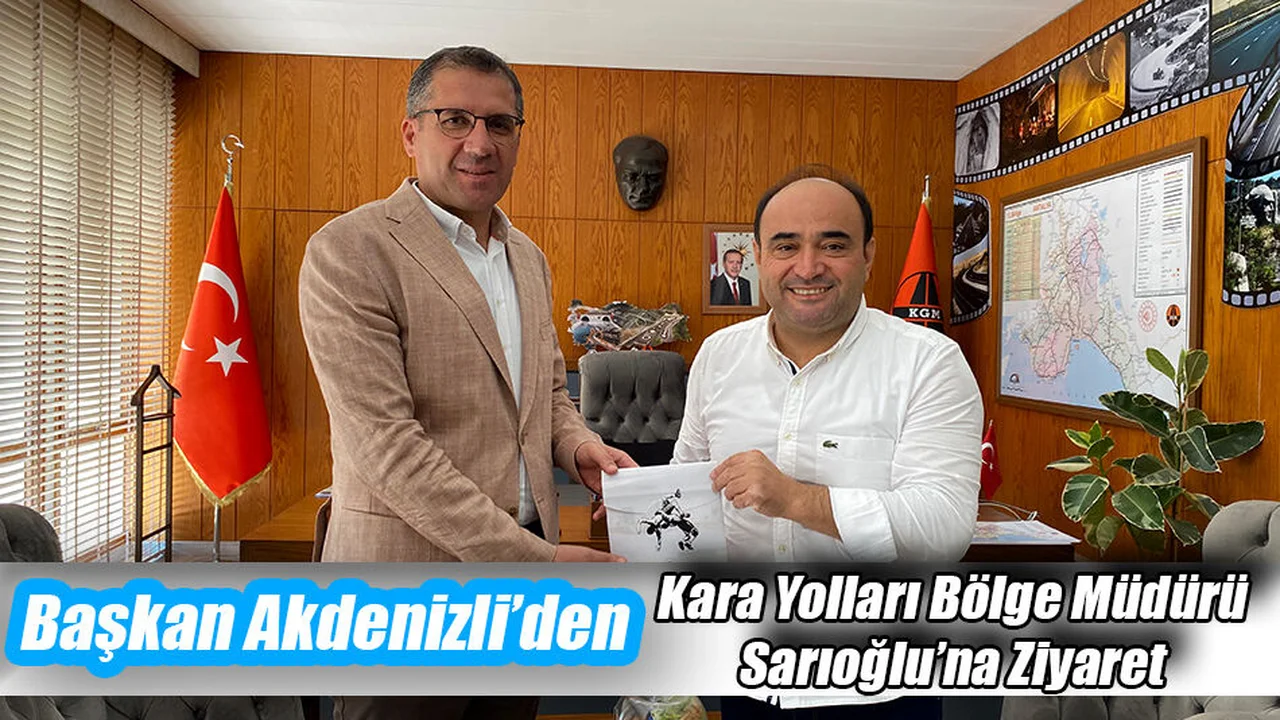 Başkan Akdenizli; “Her İki Kara Yolunda Da Çalışmalar Hızla Devam Ediyor”
