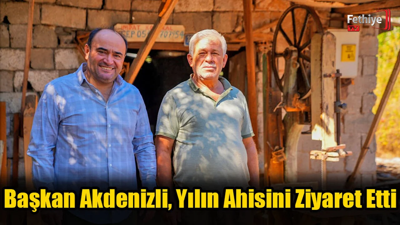 Başkan Akdenizli, Yılın Ahisini Ziyaret Etti