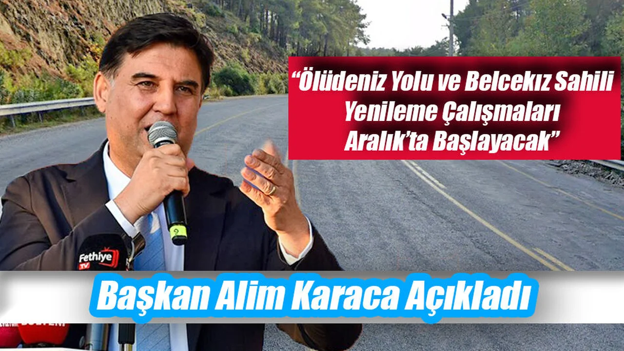 Başkan Alim Karaca Açıkladı