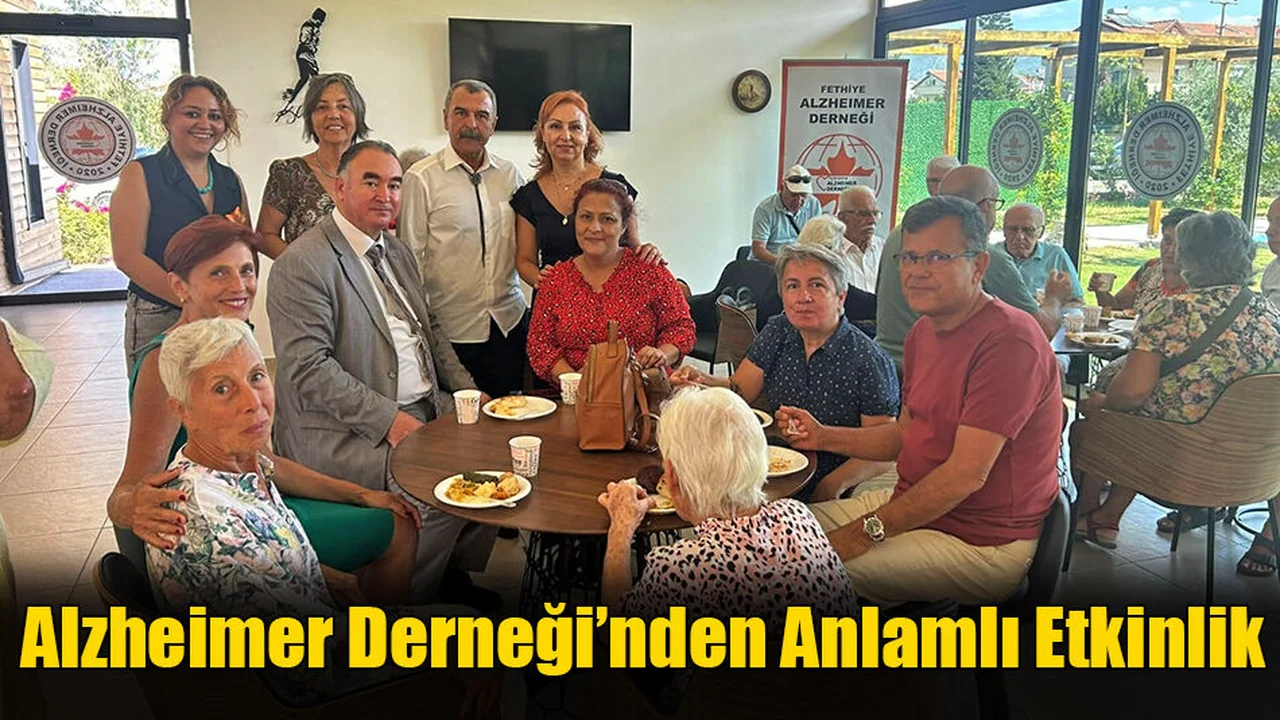 Fethiye Alzheimer Derneği’nden Anlamlı Etkinlik
