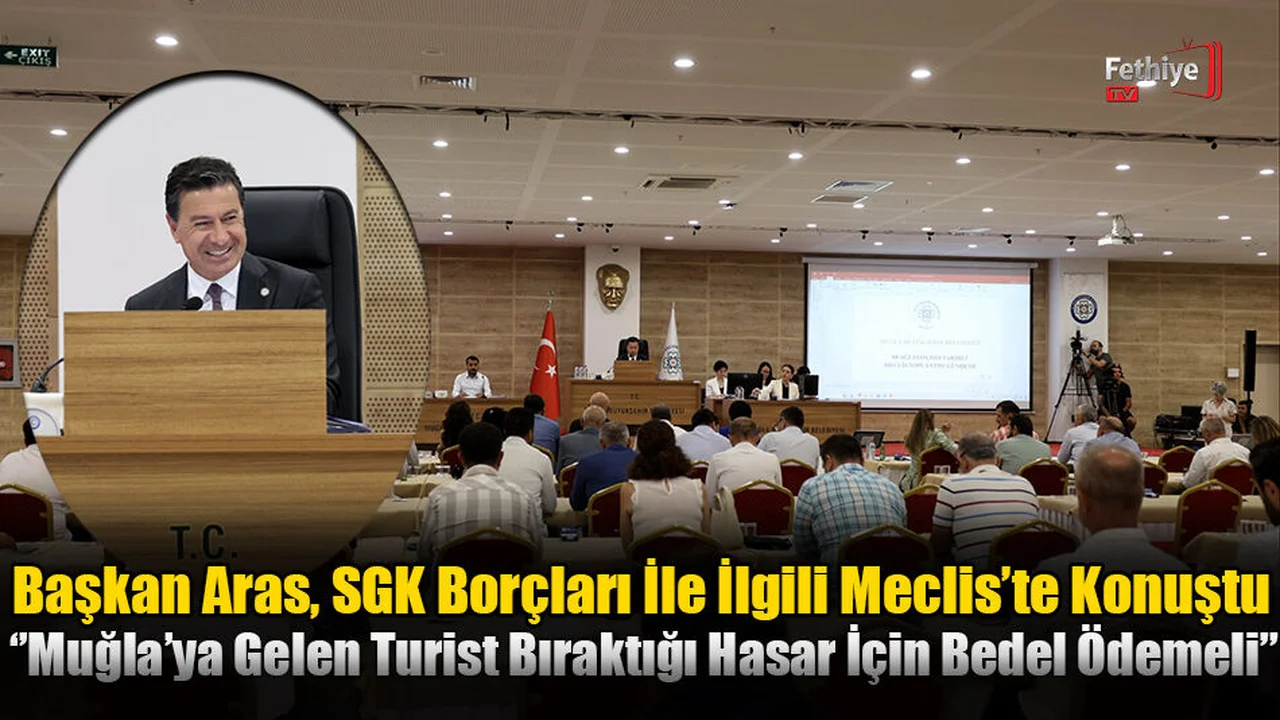 Başkan Aras, SGK Borçları İle İlgili Meclis’te Konuştu
