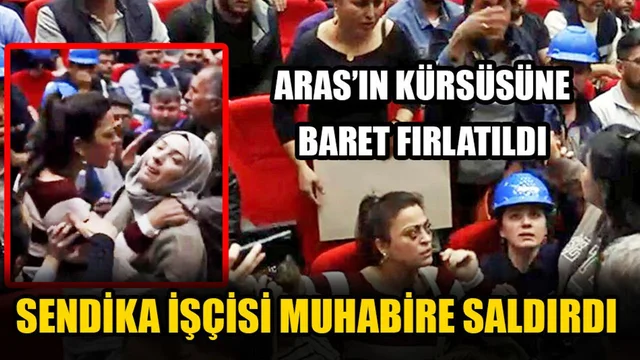 Sendika İşçisi Muhabire Saldırdı