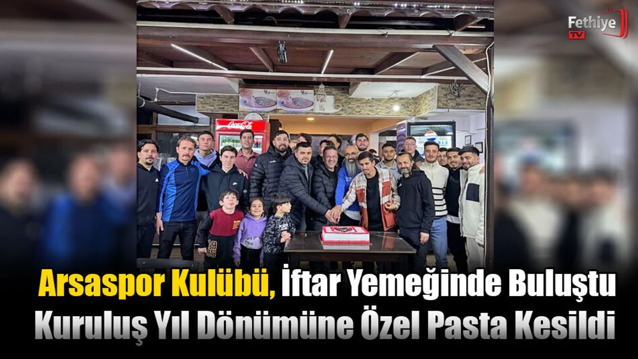Arsaspor Kulübü, İftar Yemeğinde Buluştu