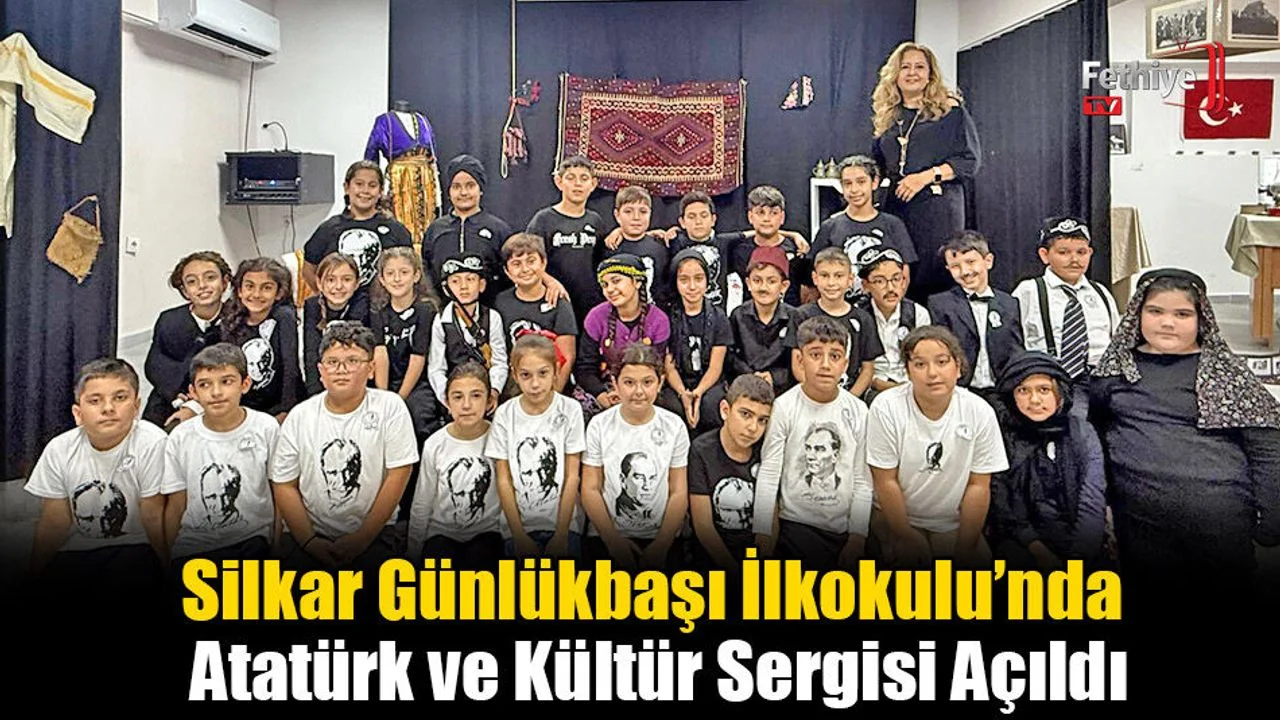 Silkar Günlükbaşı İlkokulu’nda Atatürk ve Kültür Sergisi Açıldı