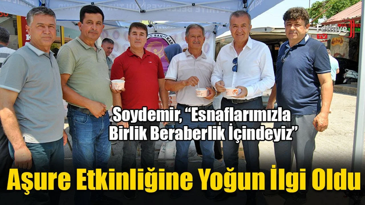 Aşure Etkinliğine Yoğun İlgi Oldu
