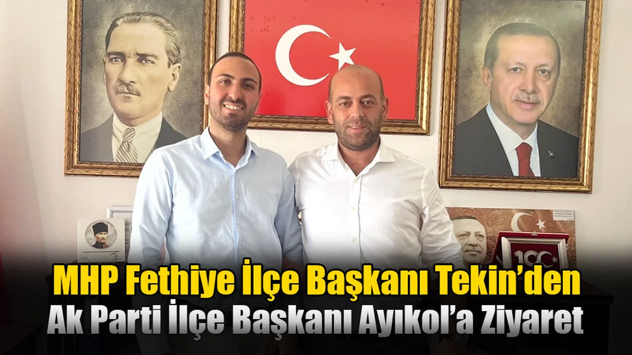 İlçe Başkanları Fethiye Gündemini Değerlendirdi