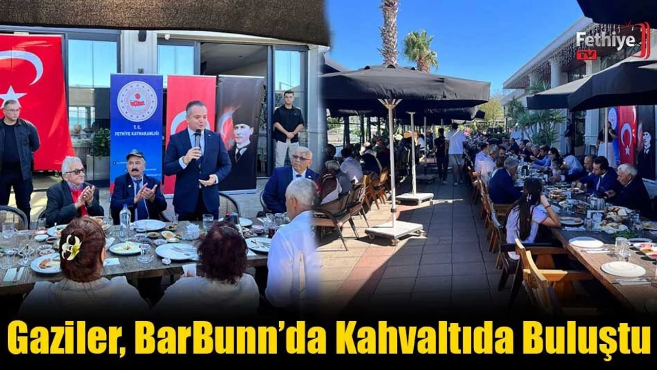 Gaziler, Barbunn’da Kahvaltıda Buluştu