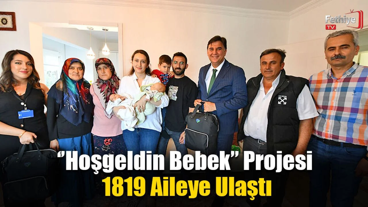 ‘’Hoşgeldin Bebek” Projesi 1819 Aileye Ulaştı
