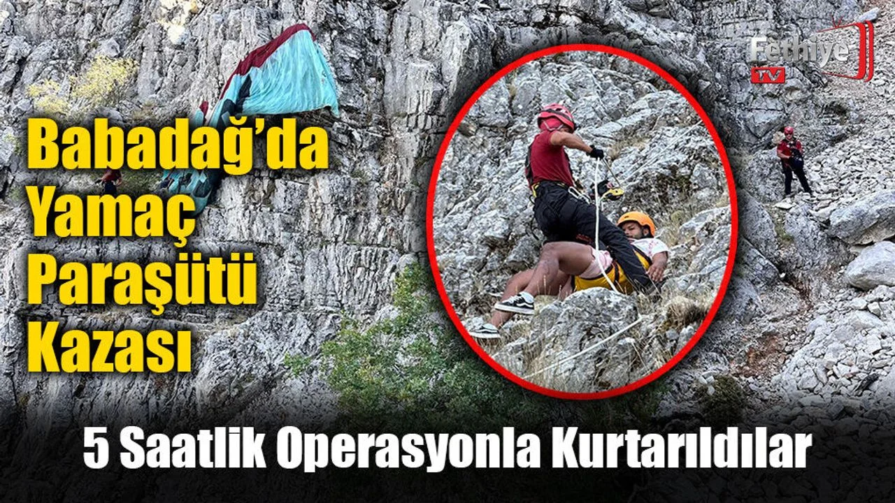 Babadağ’da Yamaç Paraşütü Kazası