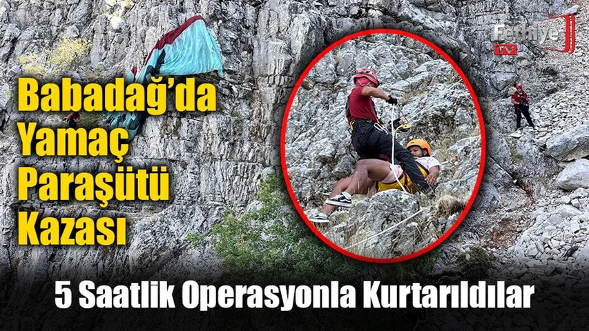 Babadağ’da Yamaç Paraşütü Kazası