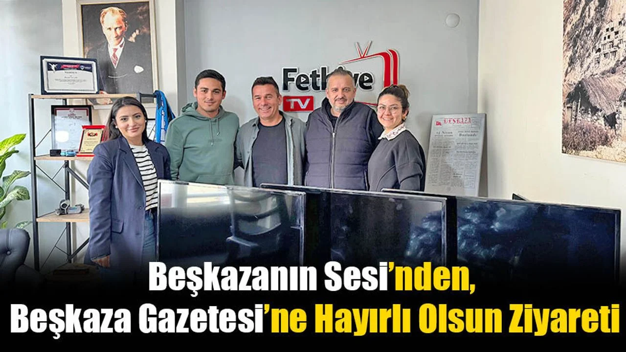 Beşkazanın Sesi’nden, Beşkaza Gazetesi’ne Hayırlı Olsun Ziyareti