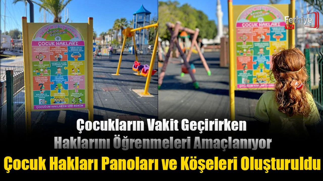 Büyükşehir, Çocuk Hakları Panoları İle Farkındalık Oluşturuyor