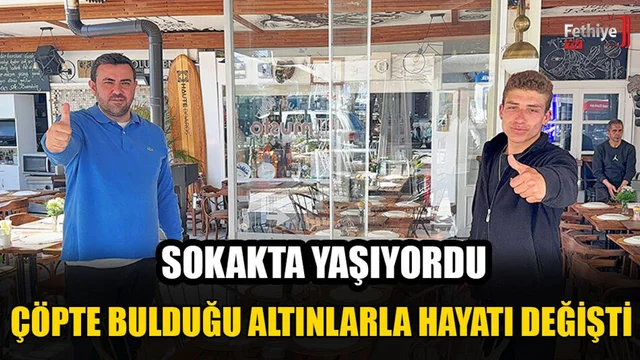 Çöpte Bulduğu Altınlar Hayatını Değiştirdi
