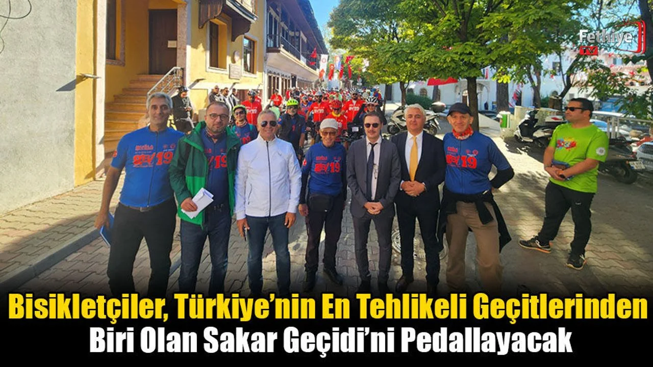 Muğla'nın Güzelliklerini Pedal Çevirerek Keşfedecekler