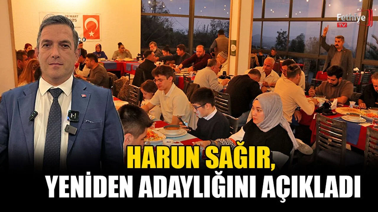 Harun Sağır, Yeniden Adaylığını Açıkladı