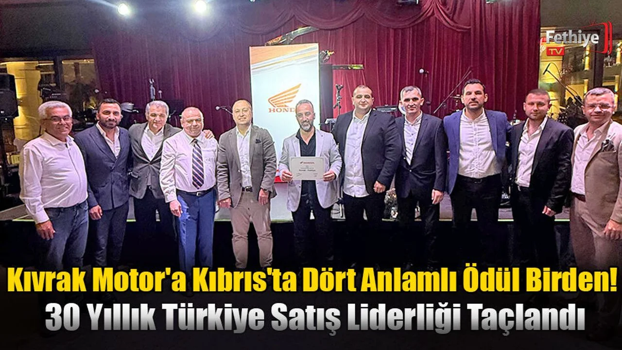 Kıvrak Motor'a Kıbrıs'ta Dört Anlamlı Ödül Birden!