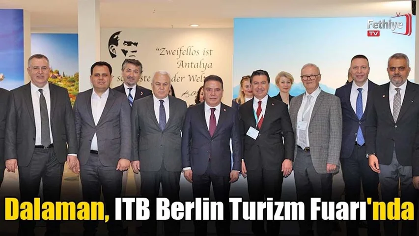 Dalaman, ITB Berlin Turizm Fuarı'nda