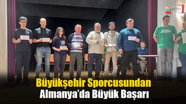 Büyükşehir Sporcusundan Almanya’da Büyük Başarı