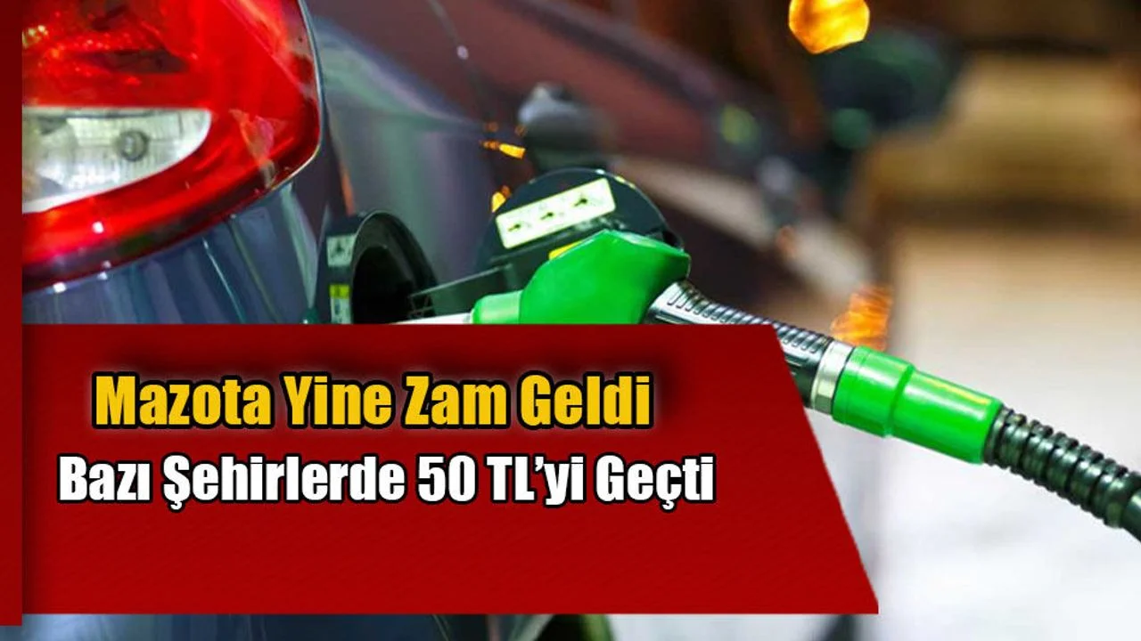 Mazota Yine Zam Geldi: Bazı Şehirlerde 50 TL’yi Geçti