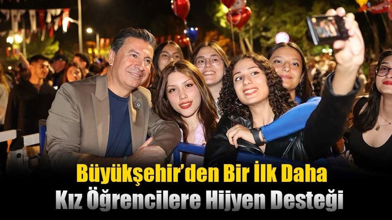 Büyükşehir’den Bir İlk Daha: Kız Öğrencilere Hijyen Desteği