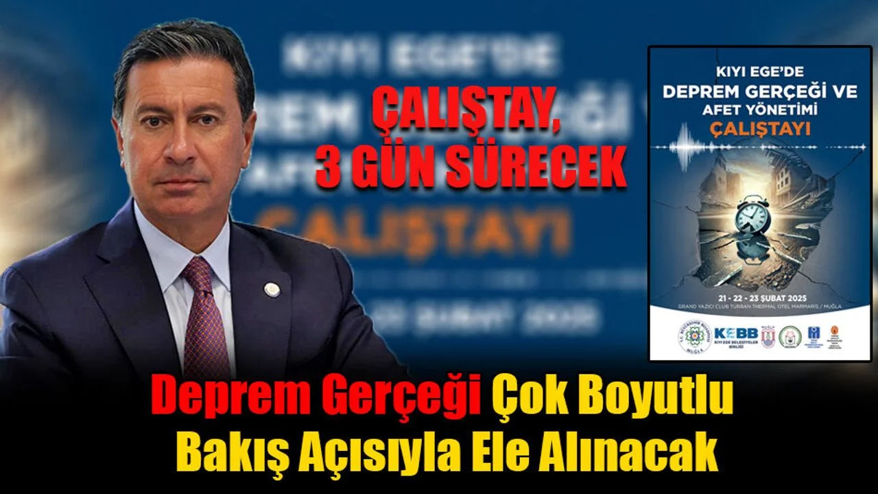 Büyükşehir, Kıyı Ege Deprem Gerçeği Çalıştayı Düzenliyor