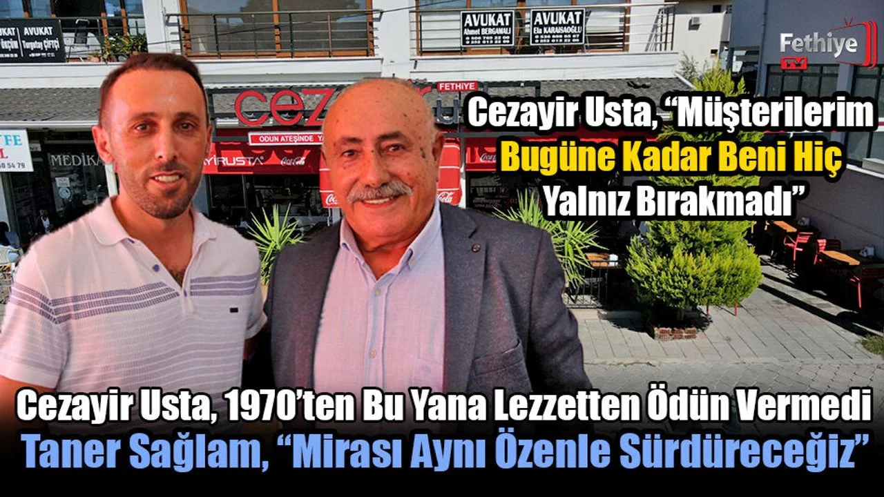 Cezayir Usta, 1970’ten Bu Yana Lezzetten Ödün Vermedi