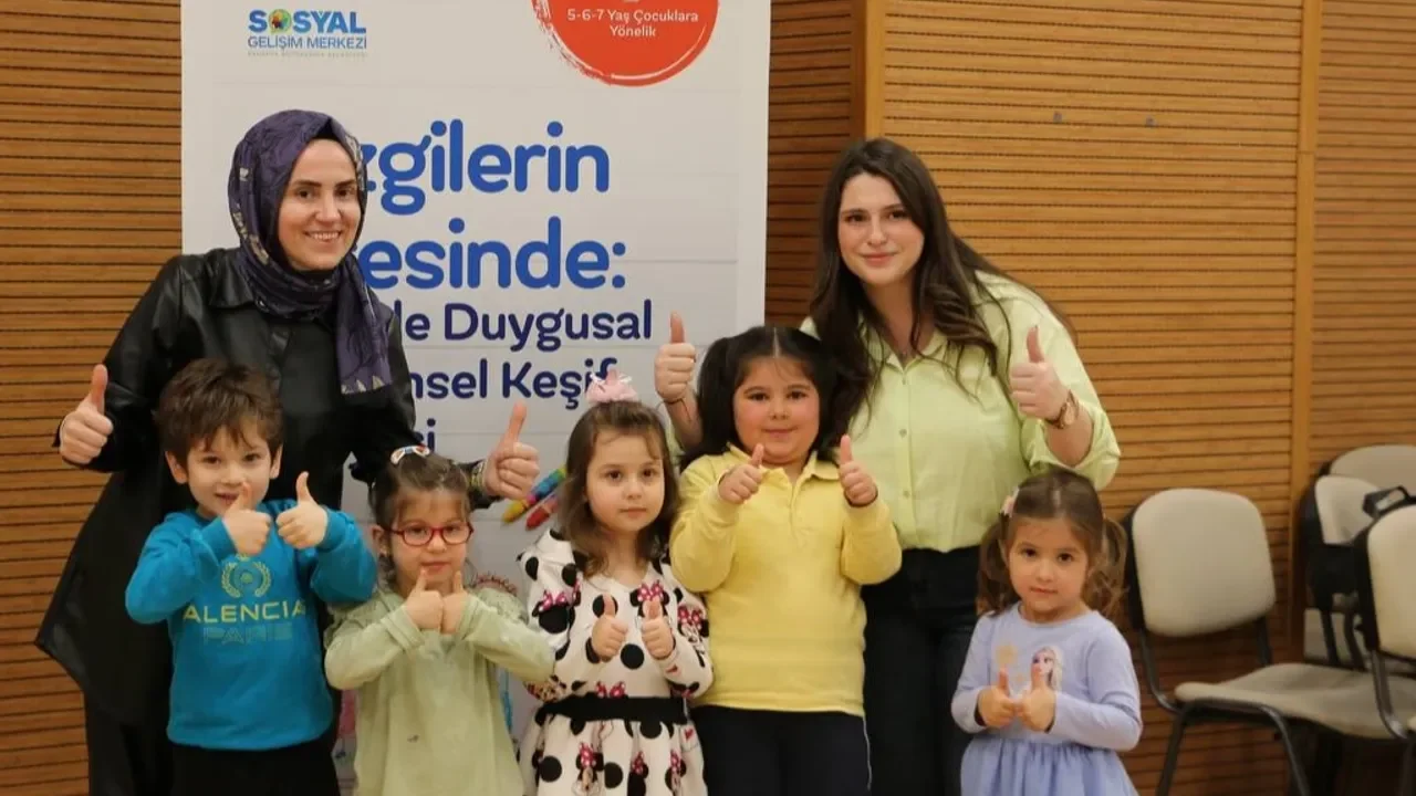 Çocuklar İçin Resimle Duygusal ve Zihinsel Gelişim Atölyesi Başladı