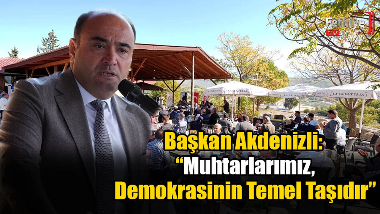 Başkan Akdenizli, Seydikemerli Muhtarların Gününü Kutladı
