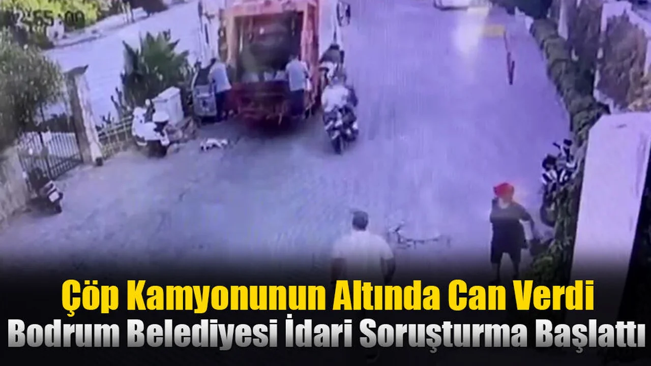 Çöp Kamyonunun Altında Can Verdi