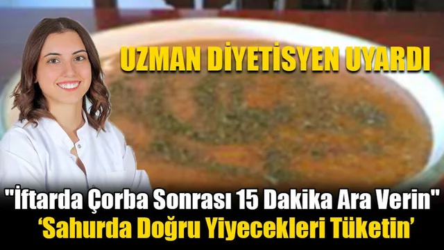 Uzman Diyetisyen Arabalı'dan Uyarılar