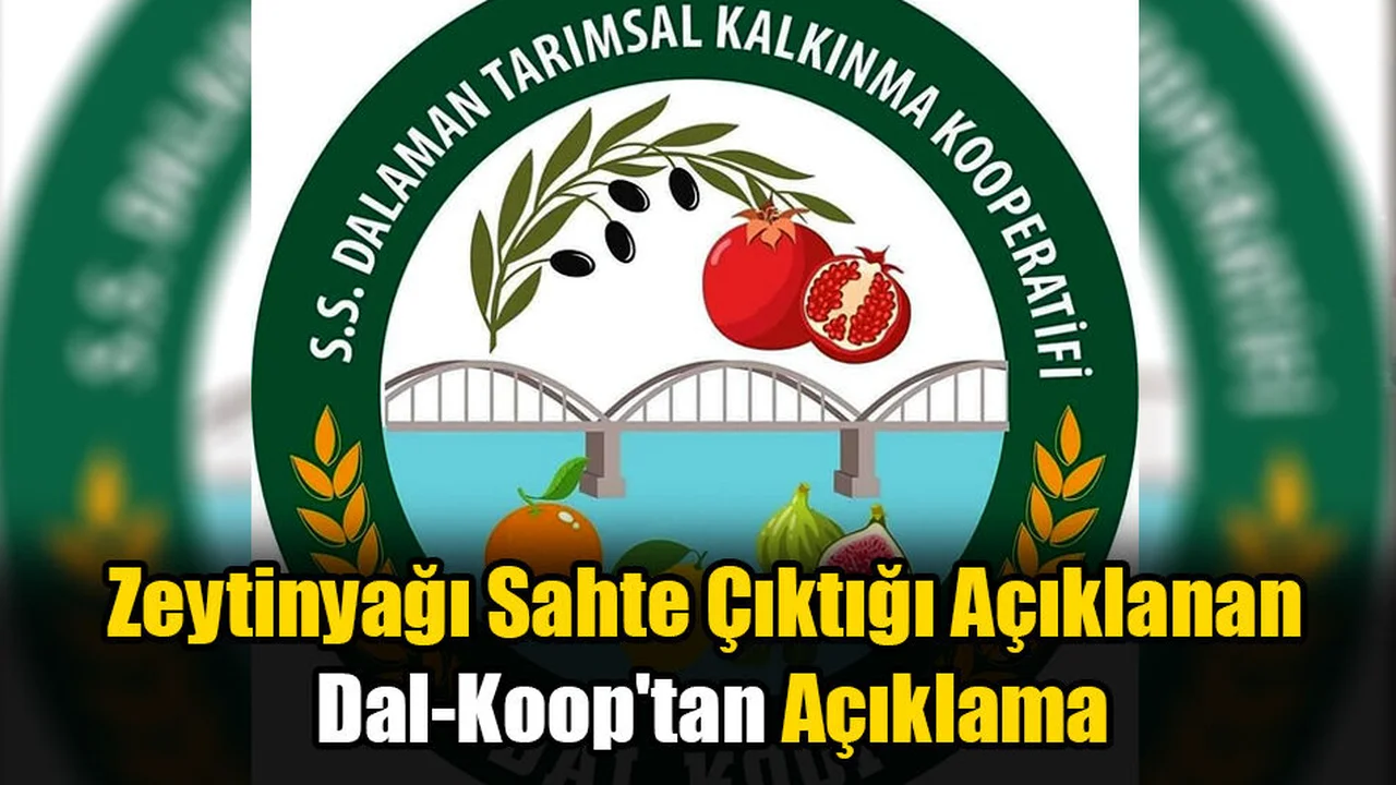 Zeytinyağı Sahte Çıktığı Açıklanan Dal-Koop'tan Açıklama