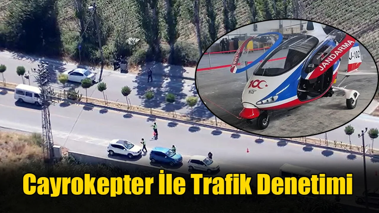 Cayrokepter İle Trafik Denetimi