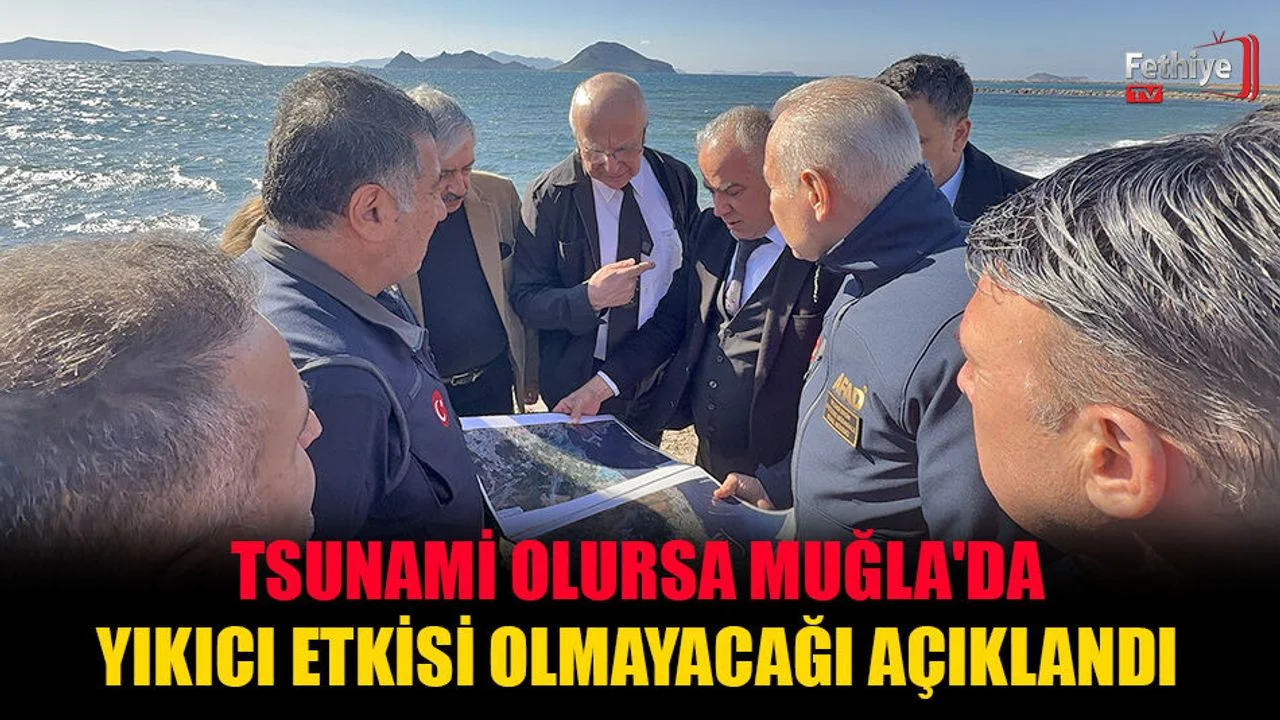 ''Tsunami Türkiye Kıyılarında Yıkıcı Etki Oluşturmaz''