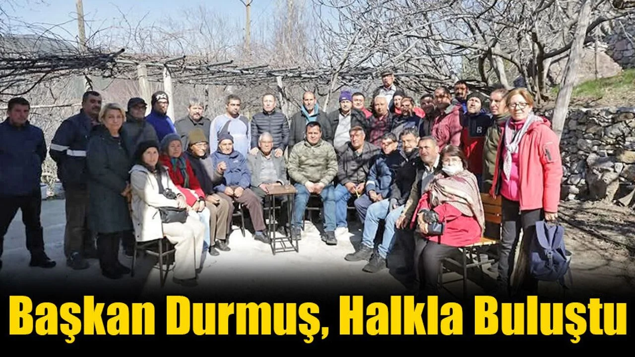 Başkan Durmuş, Halkla Buluştu