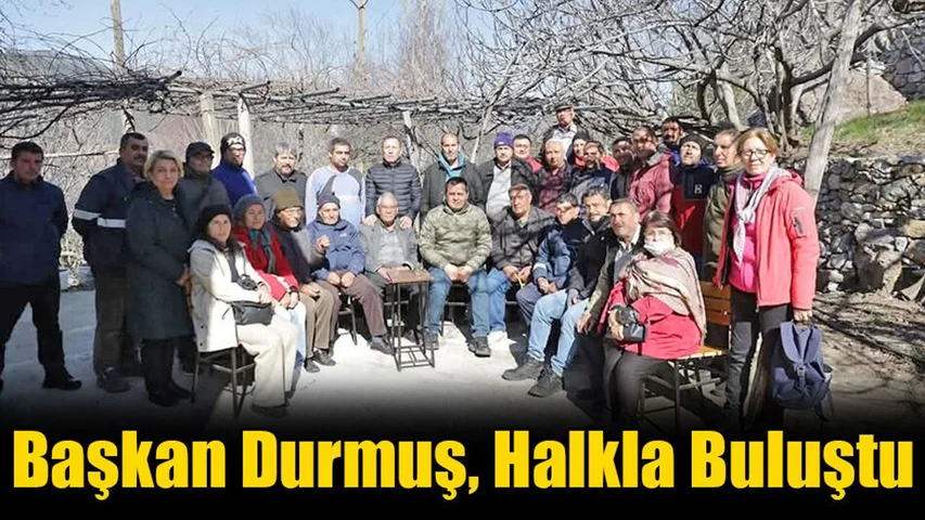Başkan Durmuş, Halkla Buluştu