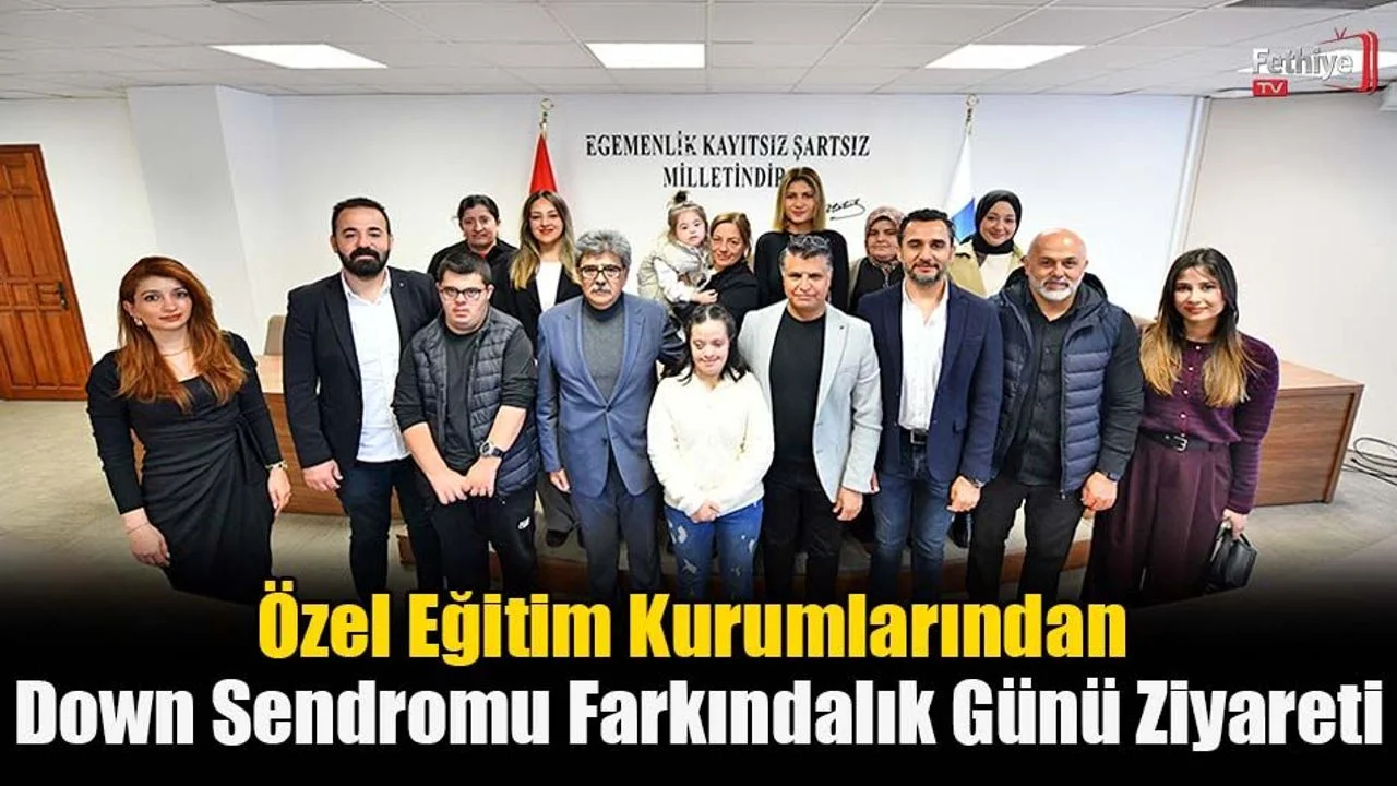 Özel Eğitim Kurumlarından Down Sendromu Farkındalık Günü Ziyareti