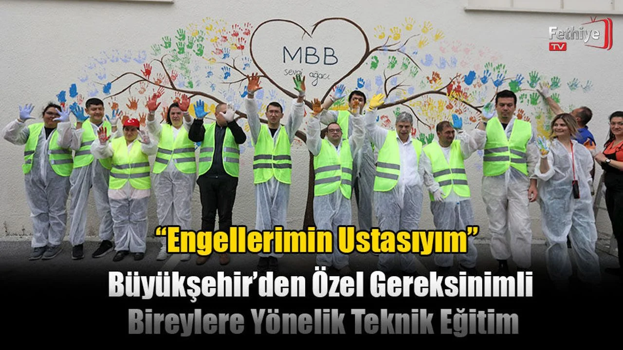 Büyükşehir’den Özel Gereksinimli Bireylere Yönelik Teknik Eğitim