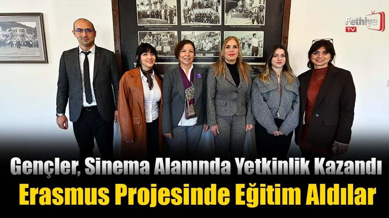 Erasmus Projesinde Eğitim Aldılar