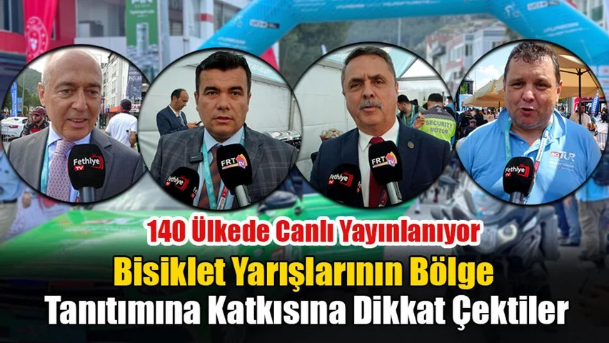 Bisiklet Yarışlarının Bölge Tanıtımına Katkısına Dikkat Çektiler