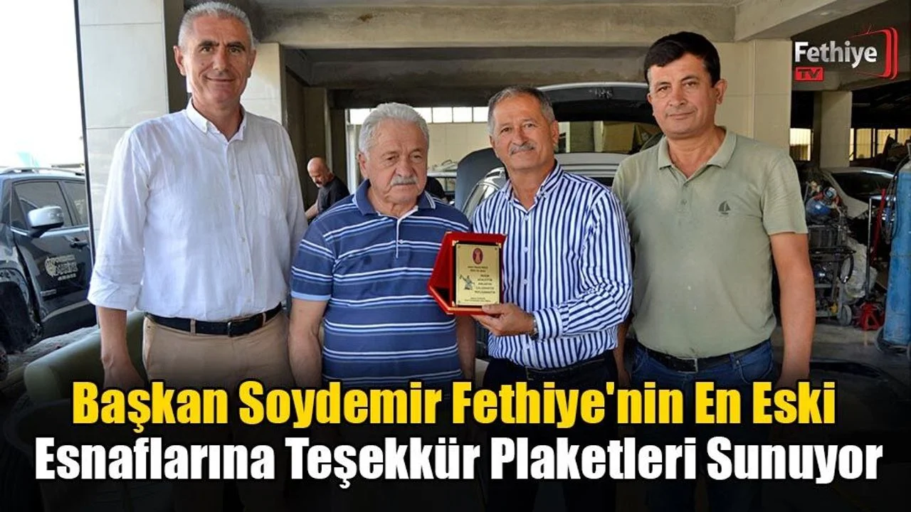 Başkan Soydemir'den Fethiye'nin Ahilik Öncülerine Vefa Örneği
