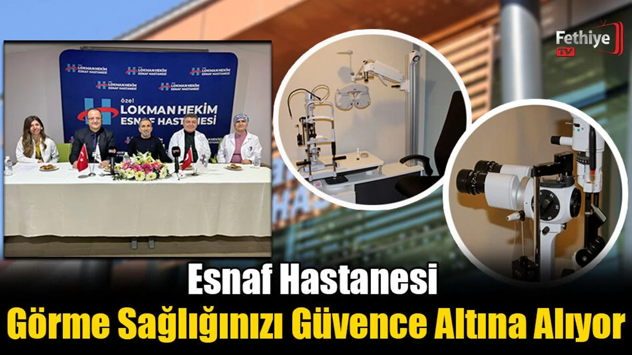Esnaf Hastanesi’nde Gözlük ve Lenslere Veda Edilecek