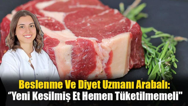 Beslenme Ve Diyet Uzmanı Arabalı: "Çözülen Etler Yeniden Dondurulmamalı"