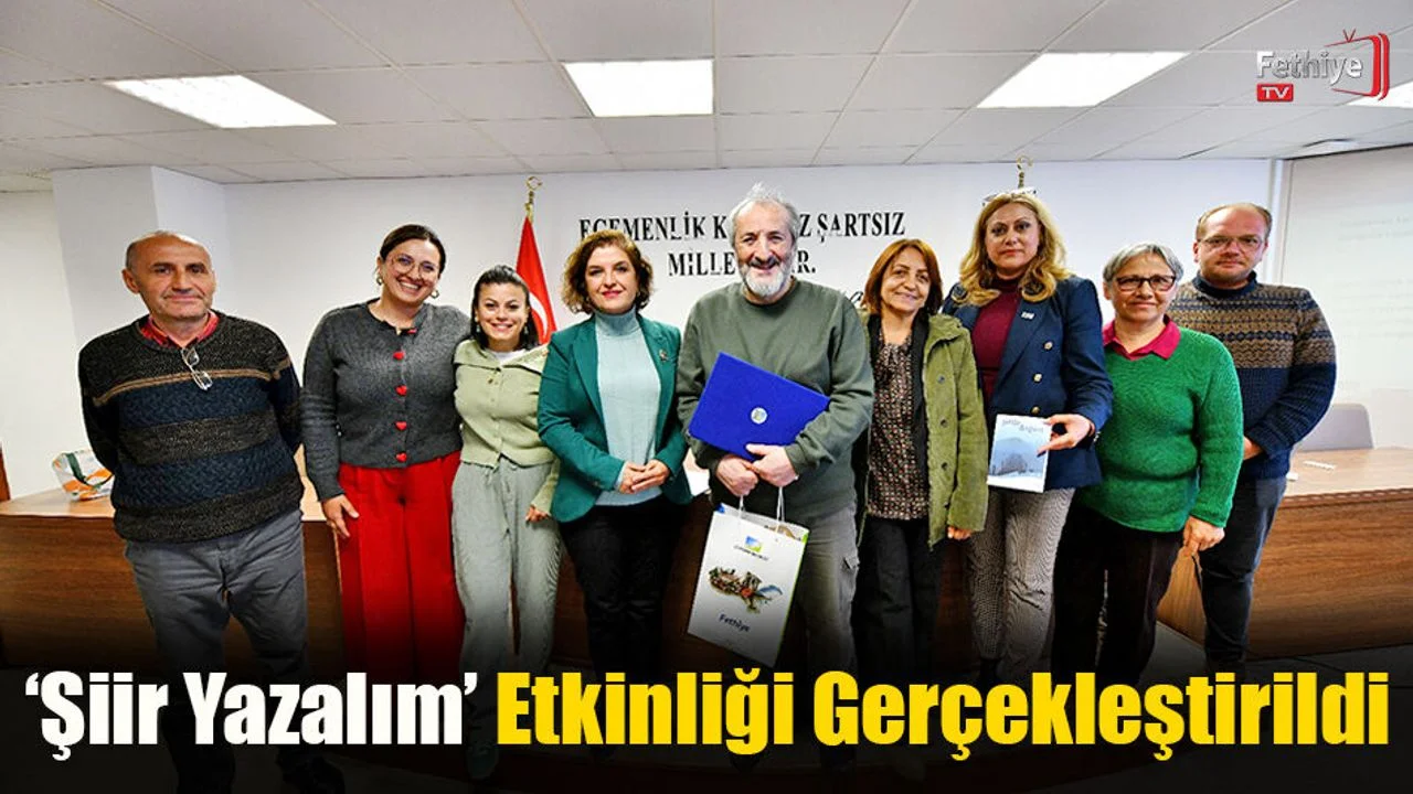 ‘Şiir Yazalım’ Etkinliği Gerçekleştirildi