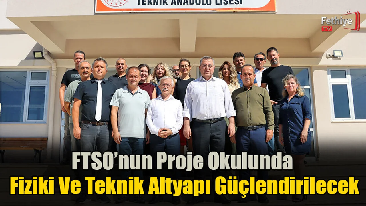 FTSO’nun Proje Okulunda Fiziki Ve Teknik Altyapı Güçlendirilecek