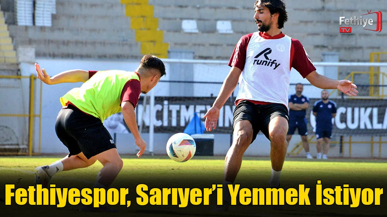 Sarıyer Maçı Hazırlıkları Tamamlandı