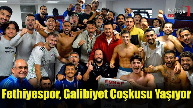 Fethiyespor, Galibiyet Coşkusu Yaşıyor
